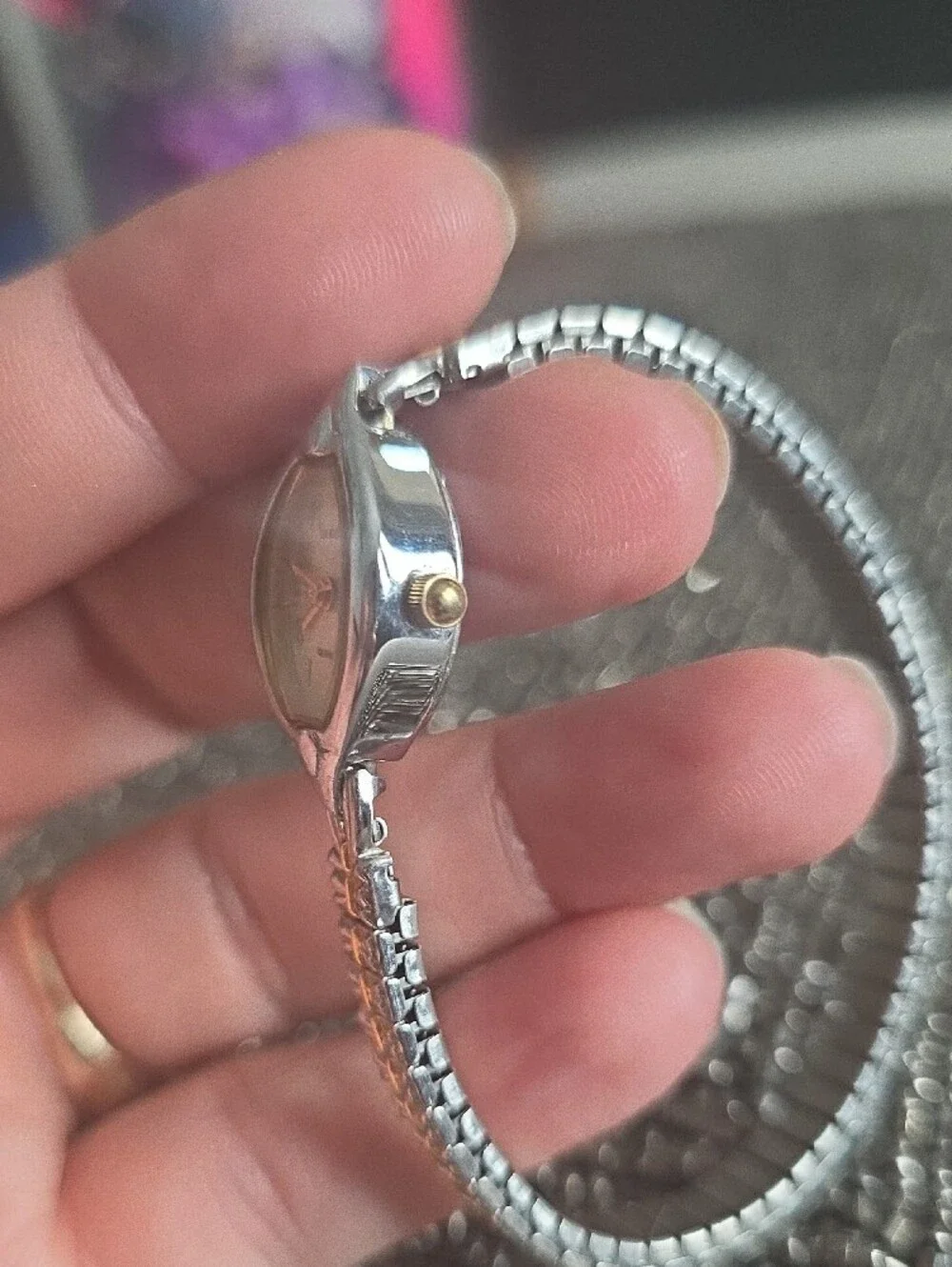 Dakota Two-Tone Teardrop Women's Watch - Silver & Gold